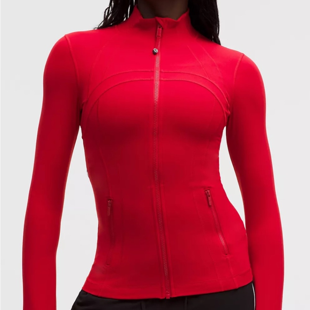 lululemon athletica Bold Red Bomber Jacket